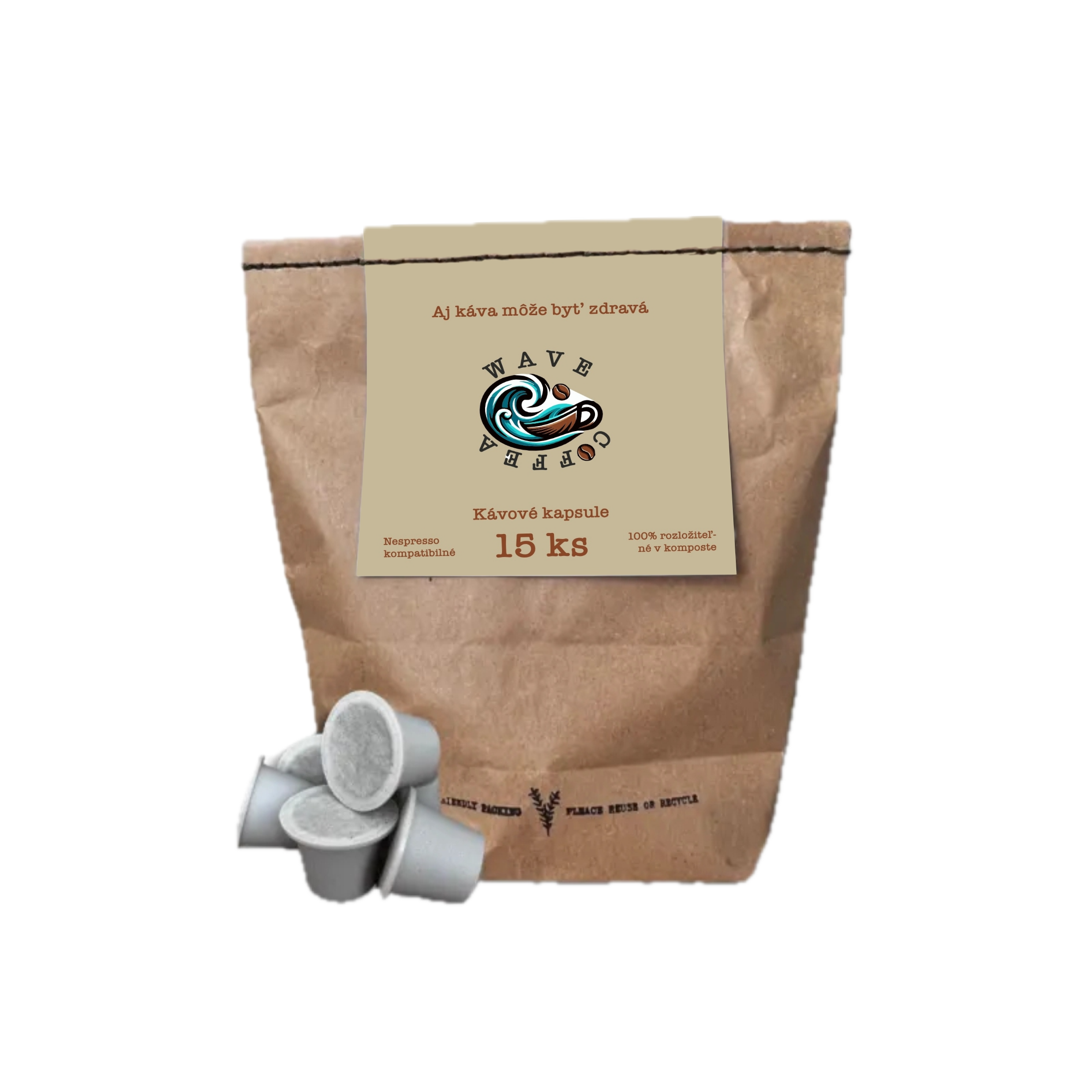 WaveCoffea - kávové kapsule 15 ks