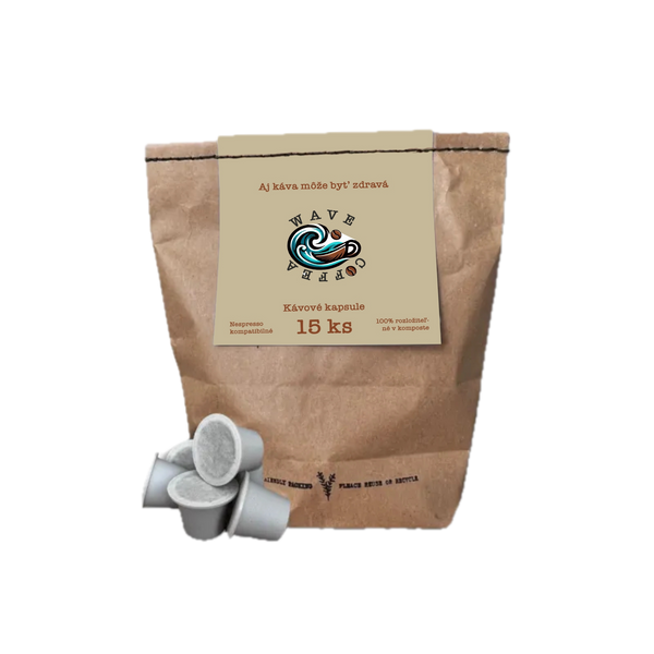WaveCoffea - kávové kapsule 15 ks