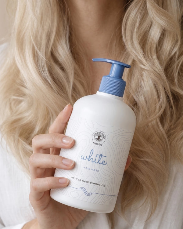WHITE HAIR MASK hydratačný wash-out kondicionér (500g)
