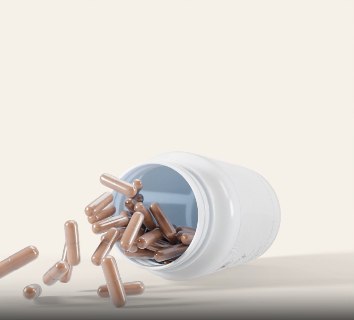 Video: kapsuly GREY Formula Herbs vysypané z dózy